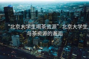 “北京大學生喝茶資源”北京大學生與茶資源的邂逅