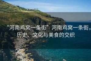 “河南雞窩一條街”河南雞窩一條街，歷史、文化與美食的交織
