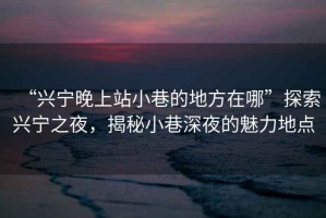 “興寧晚上站小巷的地方在哪”探索興寧之夜，揭秘小巷深夜的魅力地點