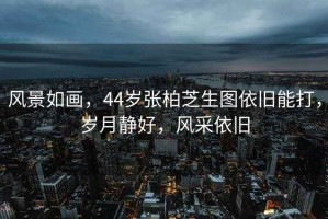 風景如畫，44歲張柏芝生圖依舊能打，歲月靜好，風采依舊