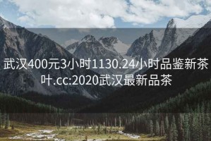 武漢400元3小時1130.24小時品鑒新茶葉.cc:2020武漢最新品茶