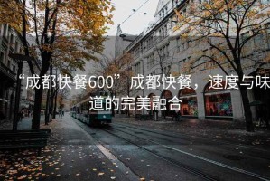 “成都快餐600”成都快餐，速度與味道的完美融合