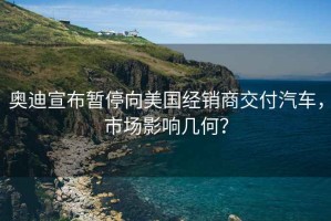 奧迪宣布暫停向美國經銷商交付汽車，市場影響幾何？