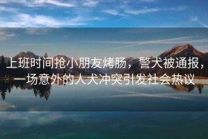 上班時間搶小朋友烤腸，警犬被通報，一場意外的人犬沖突引發社會熱議
