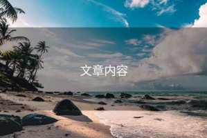 文章內容