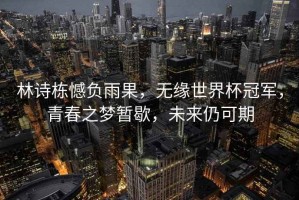 林詩棟憾負(fù)雨果，無緣世界杯冠軍，青春之夢暫歇，未來仍可期