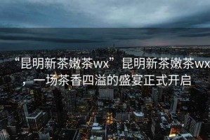“昆明新茶嫩茶wx”昆明新茶嫩茶wx，一場茶香四溢的盛宴正式開啟
