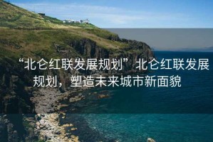 “北侖紅聯發展規劃”北侖紅聯發展規劃，塑造未來城市新面貌