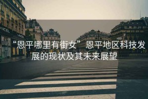 “恩平哪里有街女”恩平地區科技發展的現狀及其未來展望