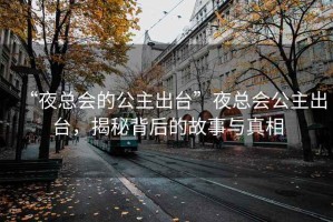 “夜總會的公主出臺”夜總會公主出臺，揭秘背后的故事與真相