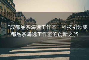 “成都品茶海選工作室”科技引領成都品茶海選工作室的創新之旅