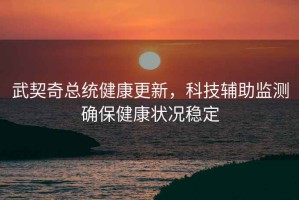 武契奇總統健康更新，科技輔助監測確保健康狀況穩定