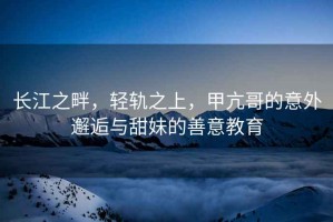 長江之畔，輕軌之上，甲亢哥的意外邂逅與甜妹的善意教育