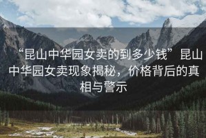 “昆山中華園女賣的到多少錢”昆山中華園女賣現(xiàn)象揭秘，價(jià)格背后的真相與警示