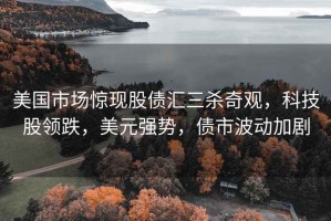 美國(guó)市場(chǎng)驚現(xiàn)股債匯三殺奇觀，科技股領(lǐng)跌，美元強(qiáng)勢(shì)，債市波動(dòng)加劇