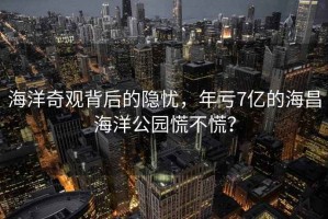 海洋奇觀背后的隱憂，年虧7億的海昌海洋公園慌不慌？