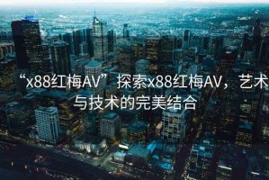 “x88紅梅AV”探索x88紅梅AV，藝術與技術的完美結合
