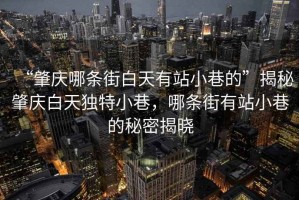 “肇慶哪條街白天有站小巷的”揭秘肇慶白天獨(dú)特小巷，哪條街有站小巷的秘密揭曉