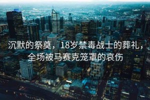 沉默的祭奠，18歲禁毒戰士的葬禮，全場被馬賽克籠罩的哀傷