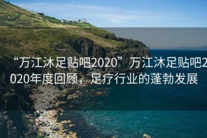 “萬江沐足貼吧2020”萬江沐足貼吧2020年度回顧，足療行業的蓬勃發展