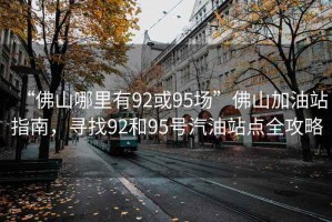 “佛山哪里有92或95場(chǎng)”佛山加油站指南，尋找92和95號(hào)汽油站點(diǎn)全攻略