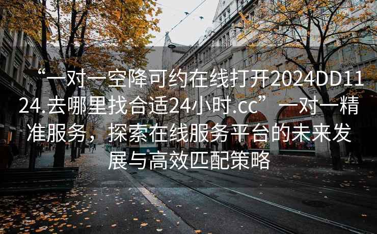 “一對一空降可約在線打開2024DD1124.去哪里找合適24小時.cc”一對一精準(zhǔn)服務(wù)，探索在線服務(wù)平臺的未來發(fā)展與高效匹配策略