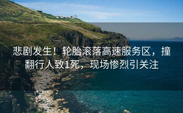 悲劇發(fā)生！輪胎滾落高速服務(wù)區(qū)，撞翻行人致1死，現(xiàn)場(chǎng)慘烈引關(guān)注