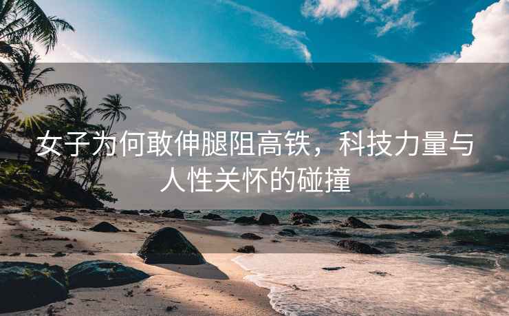 女子為何敢伸腿阻高鐵，科技力量與人性關懷的碰撞