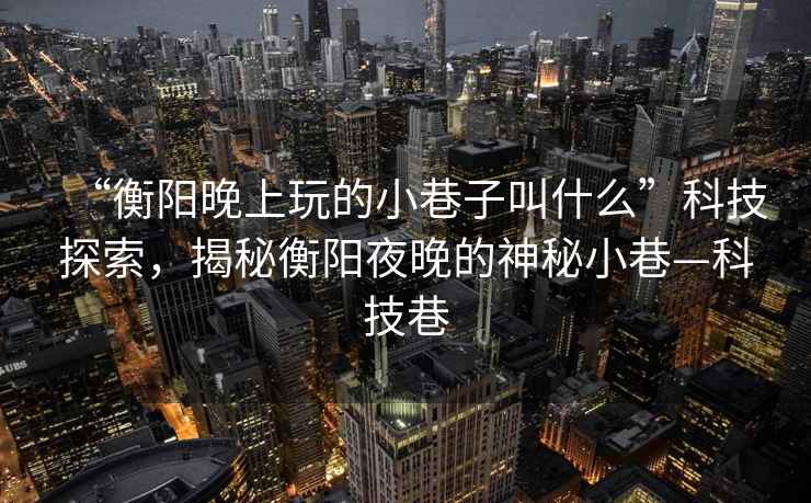 “衡陽晚上玩的小巷子叫什么”科技探索，揭秘衡陽夜晚的神秘小巷—科技巷