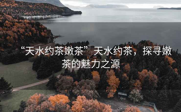 “天水約茶嫩茶”天水約茶，探尋嫩茶的魅力之源