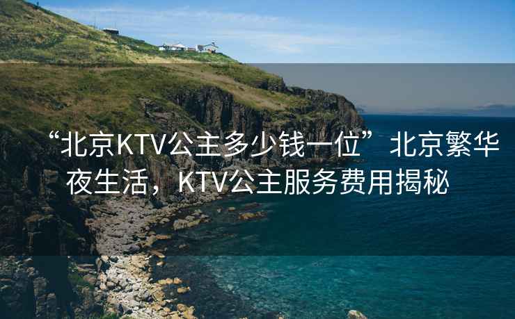 “北京KTV公主多少錢一位”北京繁華夜生活，KTV公主服務費用揭秘