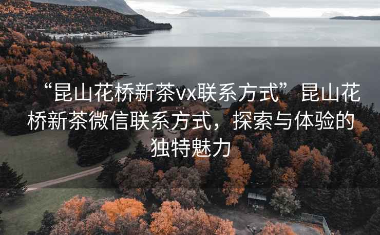 “昆山花橋新茶vx聯系方式”昆山花橋新茶微信聯系方式，探索與體驗的獨特魅力