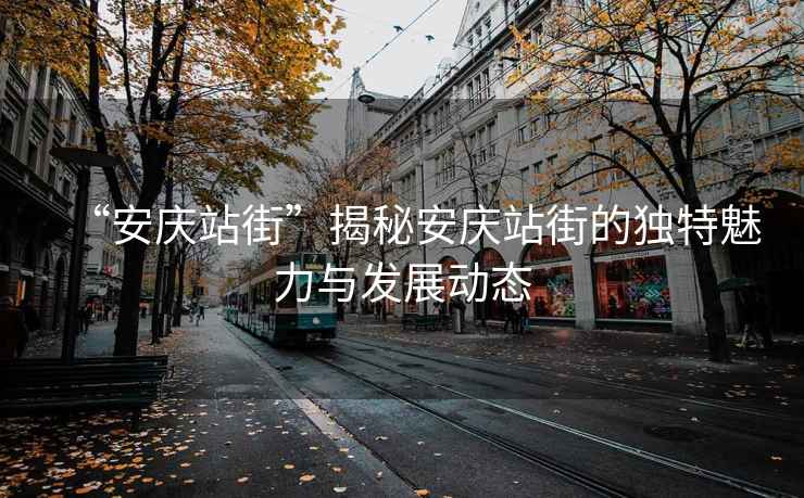 “安慶站街”揭秘安慶站街的獨特魅力與發展動態