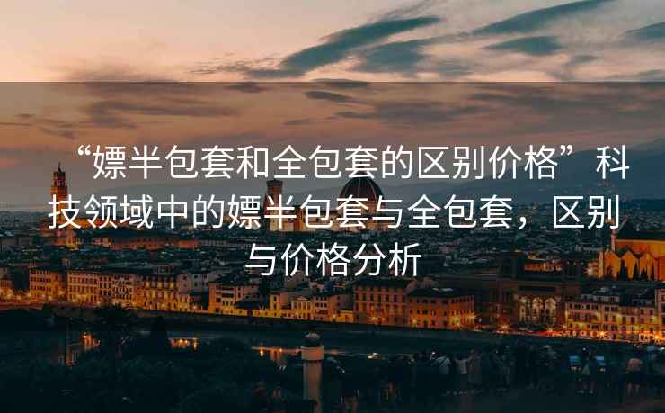 “嫖半包套和全包套的區(qū)別價格”科技領(lǐng)域中的嫖半包套與全包套，區(qū)別與價格分析